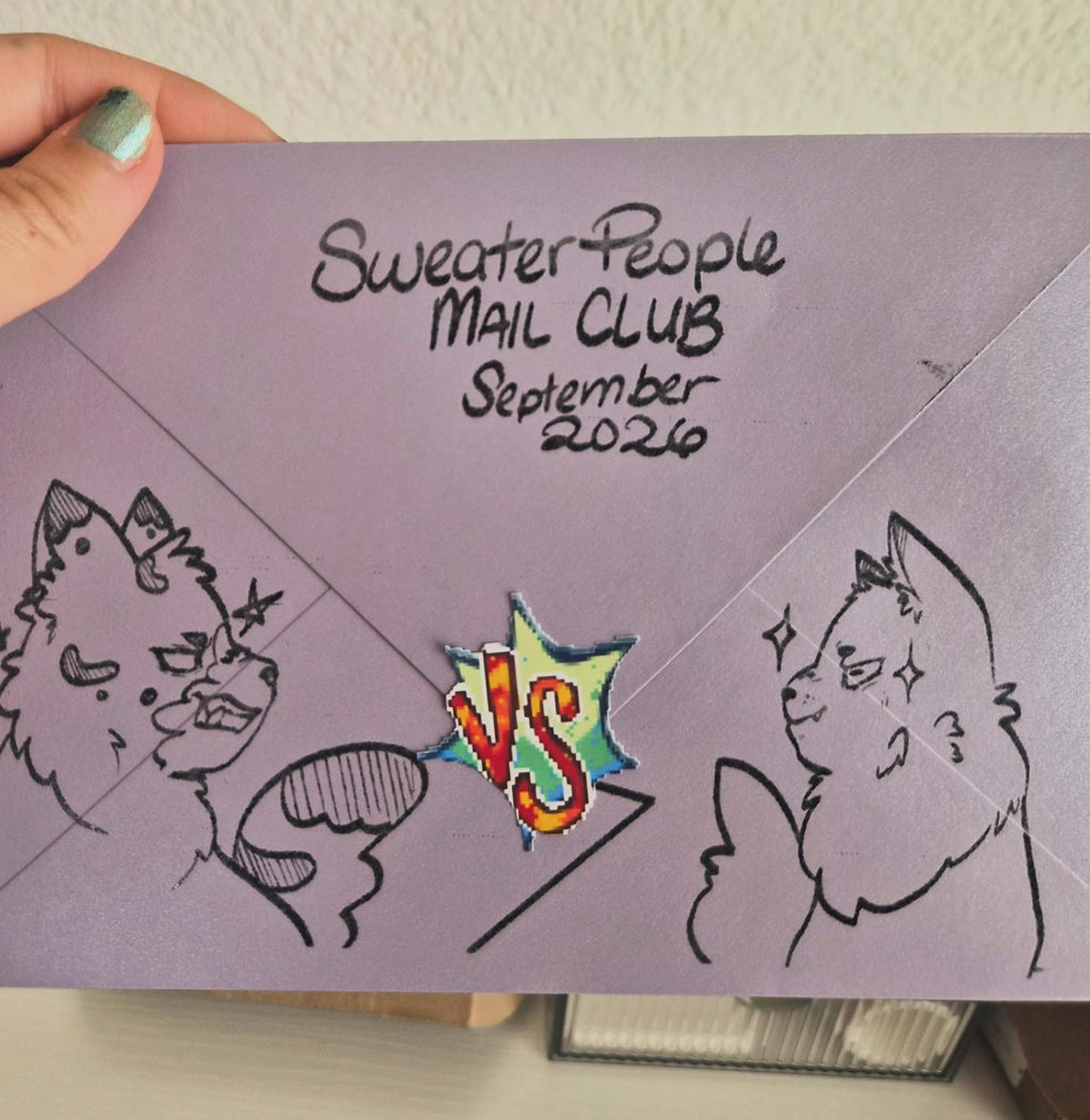 September 2026 (Only) Sweater People Club Letter